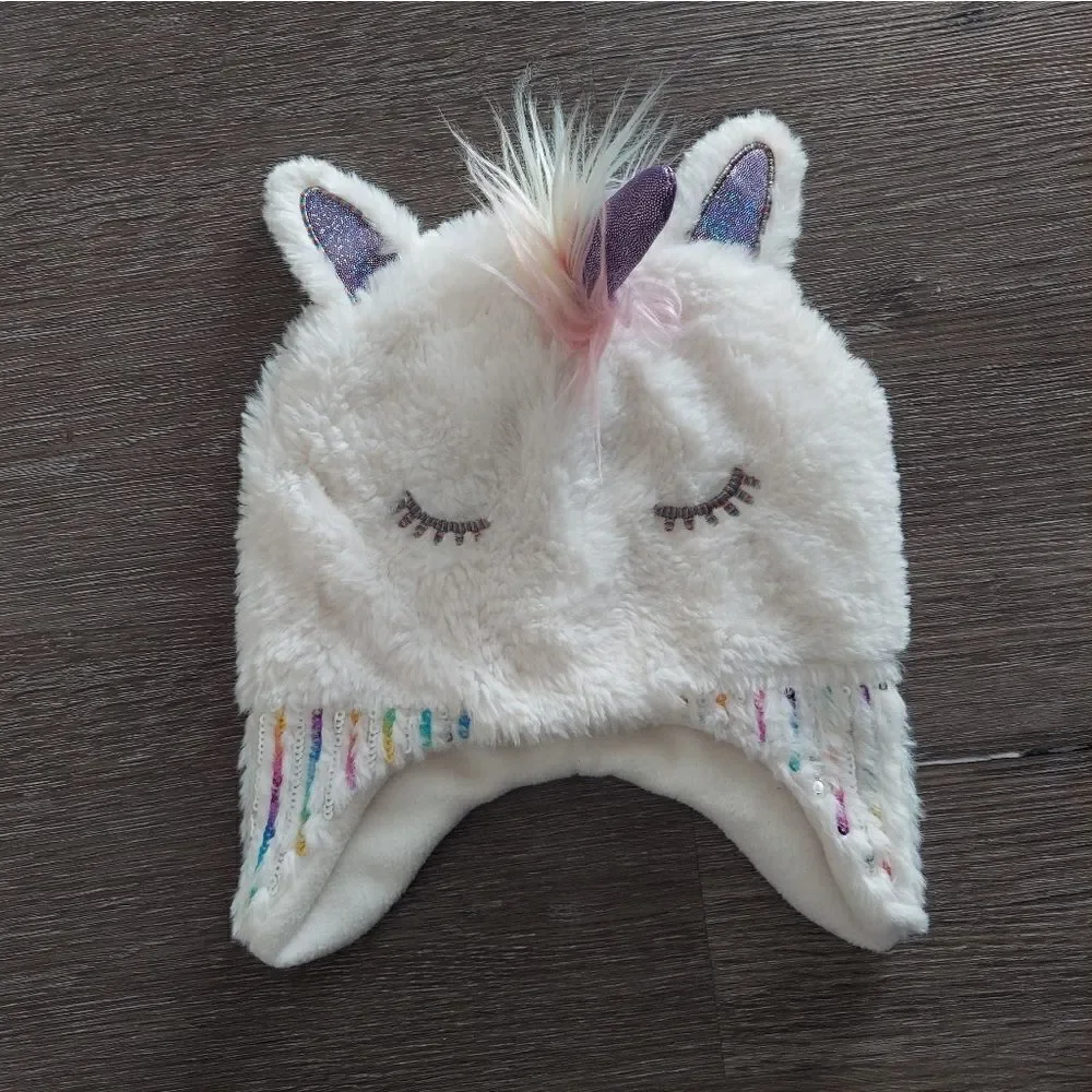 Toodler Girl Unicorn Hat OSFM